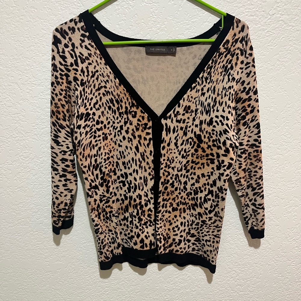 Women’s Leopard Print Cardigan